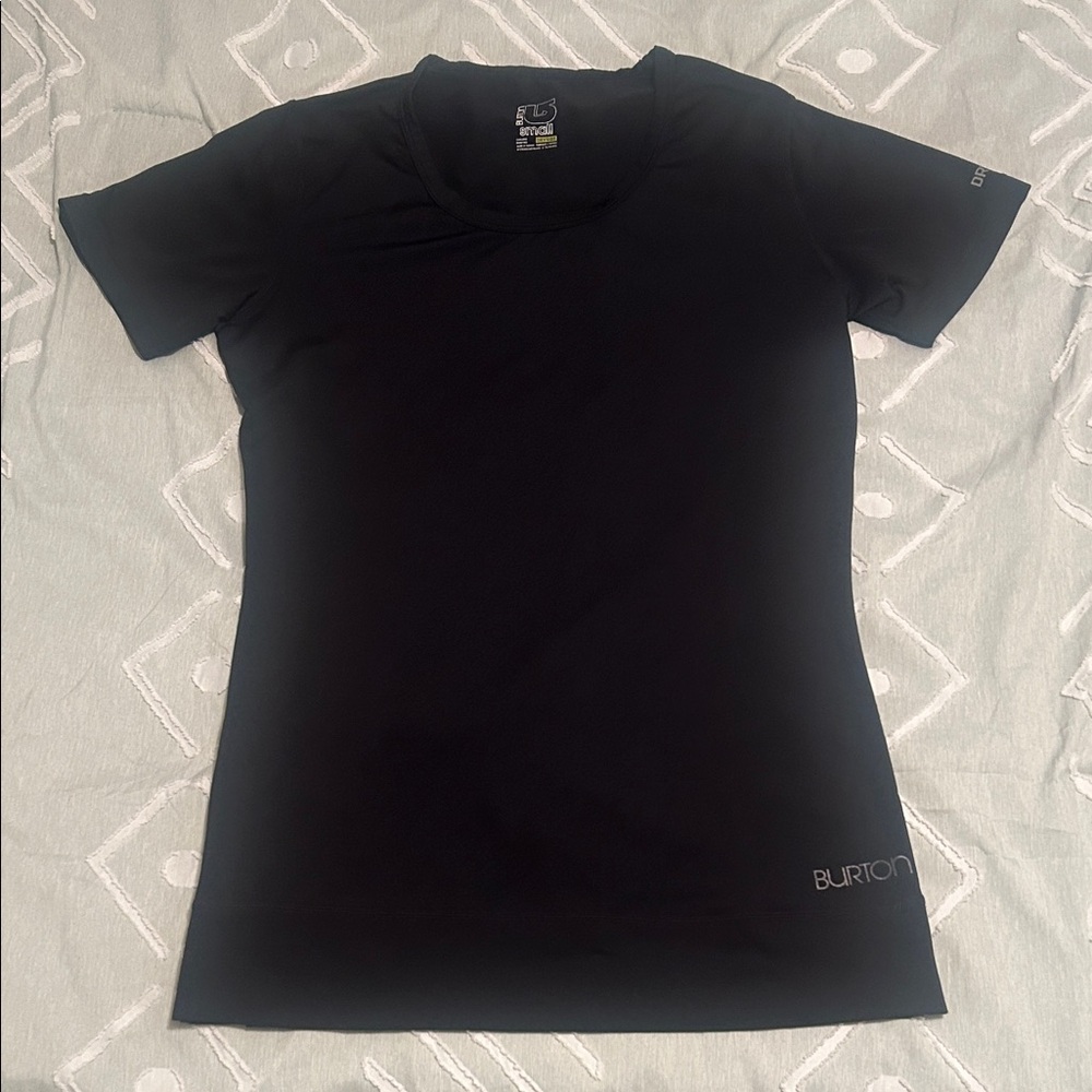 Burton Women's Dryride Black Short Sleeve Tee